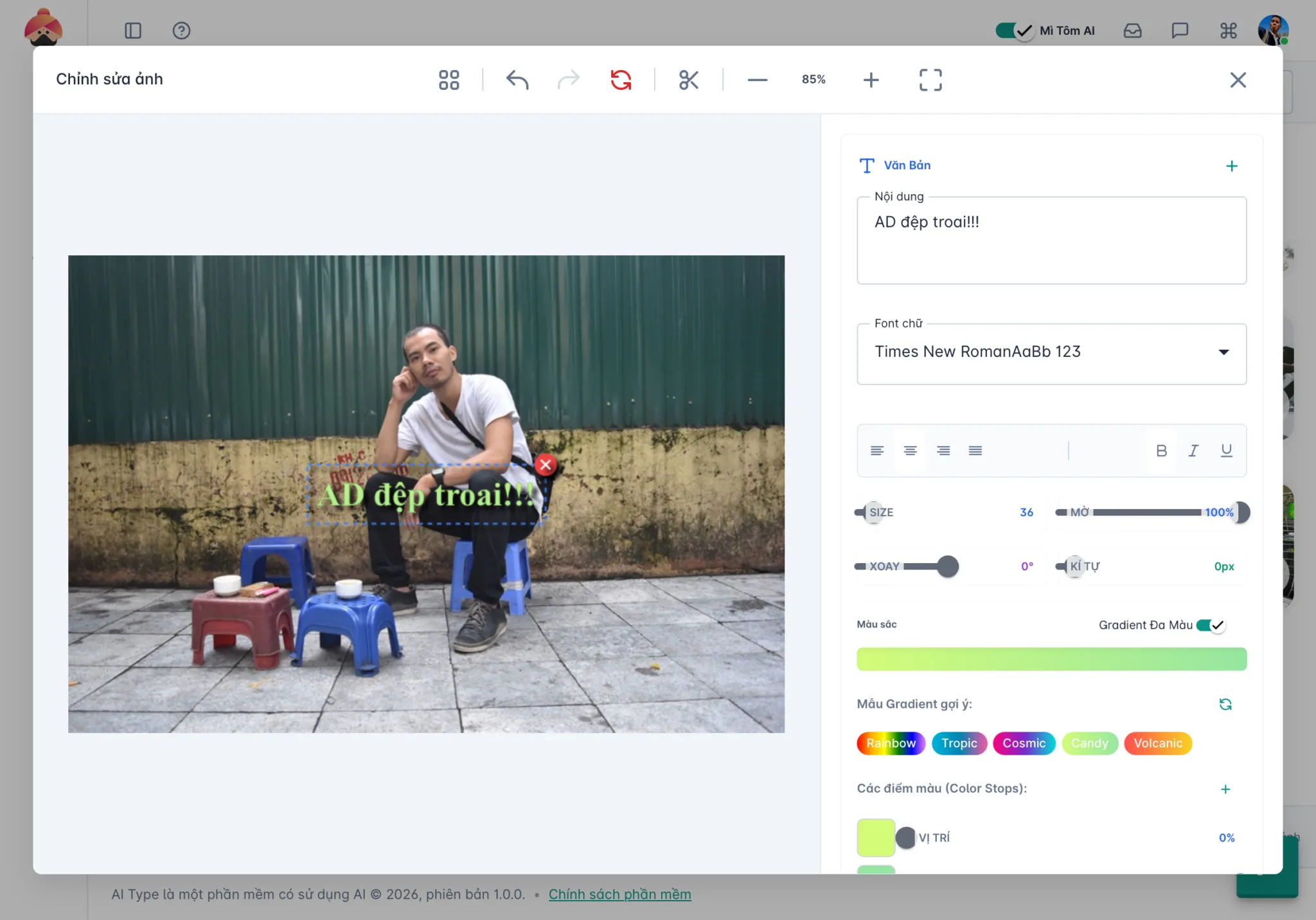AI Type - Công cụ viết bài nhanh cho Website